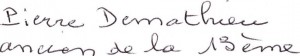 Signature Demathieu